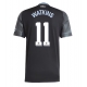 Maillot de foot Aston Villa Ollie Watkins #11 Extérieur vêtements 2025-26 Manches Courtes Maillot de foot Aston Villa Ollie Watkins #11 Extérieur vêtements 2025-26 Manches Courtes